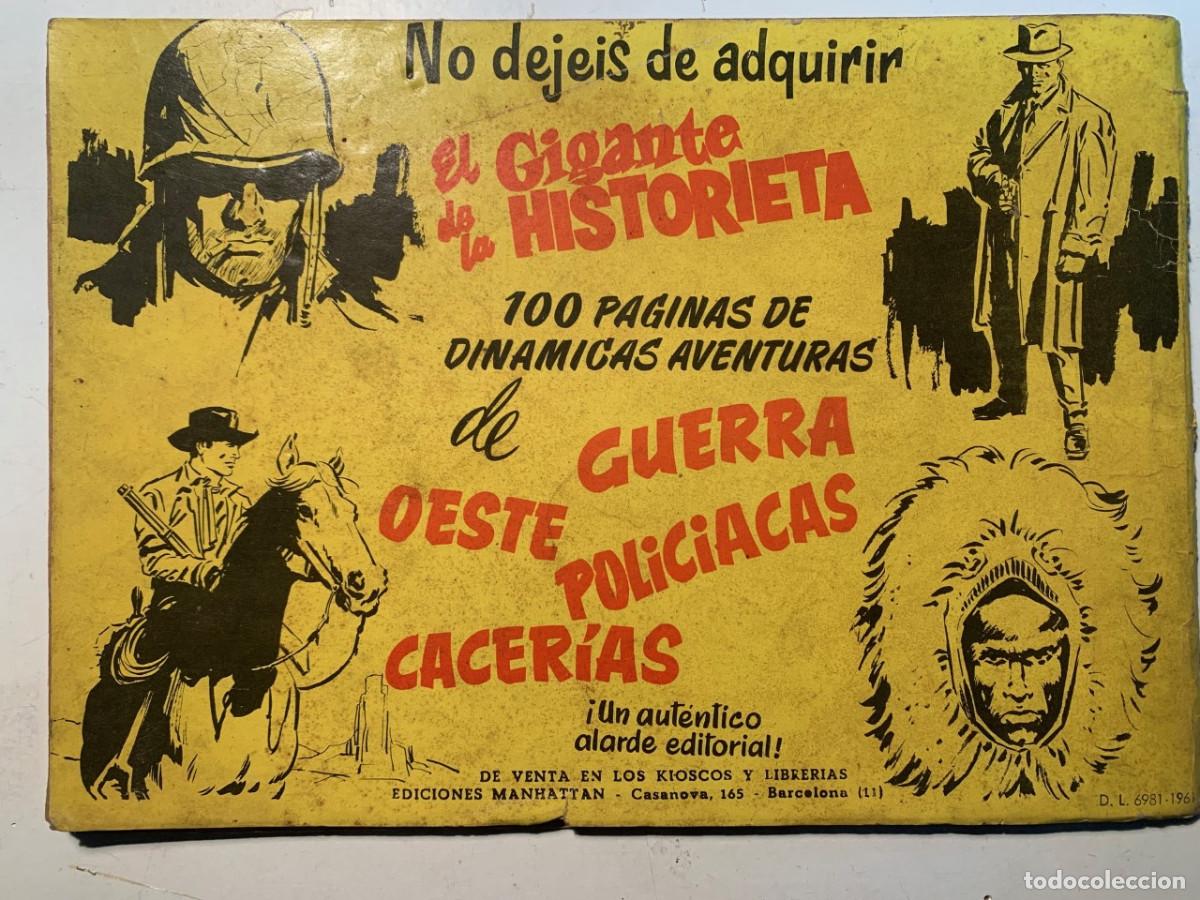 Tebeos: Casco de acero, numero 1. Ediciones Manhattan a&ntilde;o 1961 - Foto 3