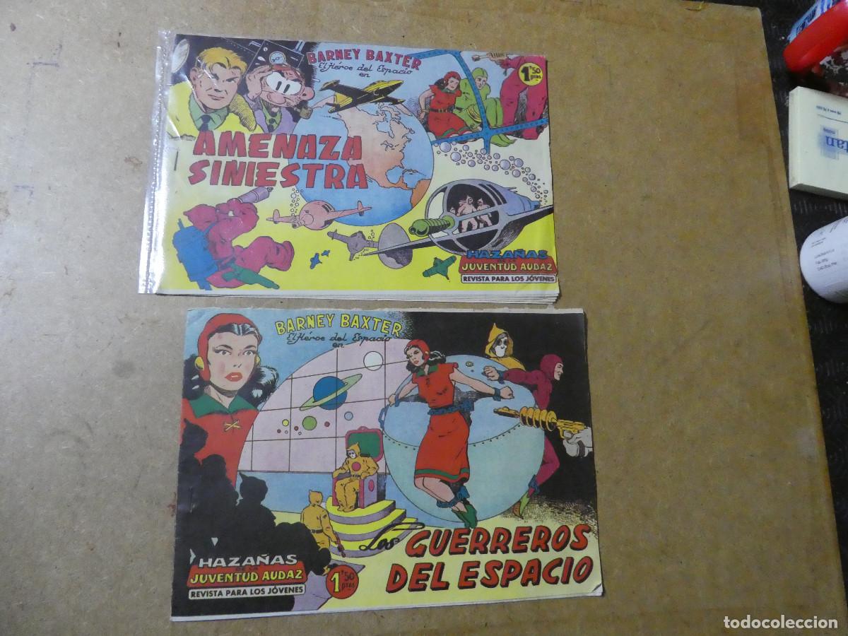Tebeos: Barney Baxter n&uacute;meros 1 y 2, originales editorial valenciana - Foto 1