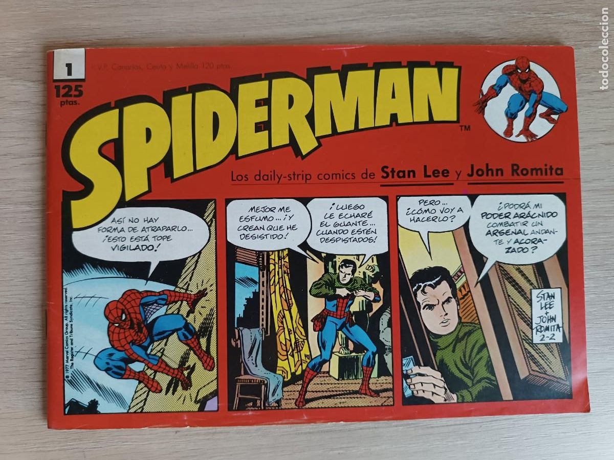 Tebeos: Spiderman las daily-strip comics de Stan Lee y John Romita 1 Forum - Foto 1