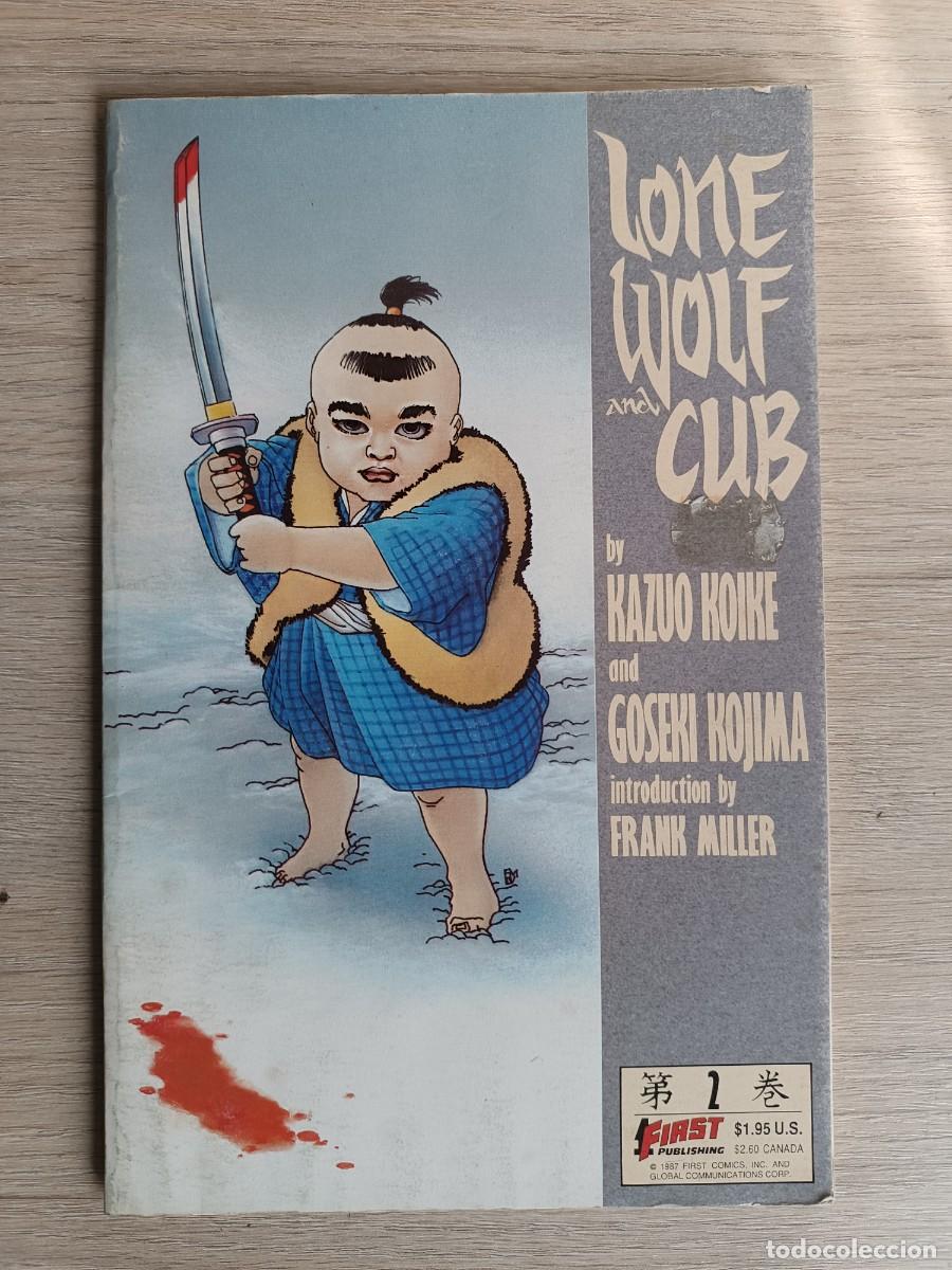 Tebeos: LONE WOLF AND CLUB FIRST COMICS 1 USA ORIGINAL EN INGLES - Foto 1