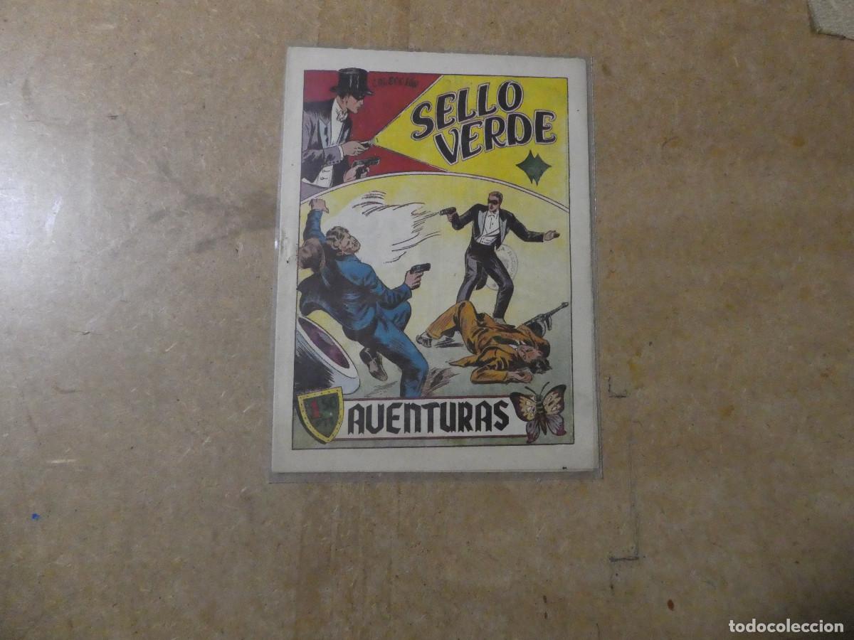 Tebeos: sello verde n&ordm; 1 de ediciones marte - Foto 1