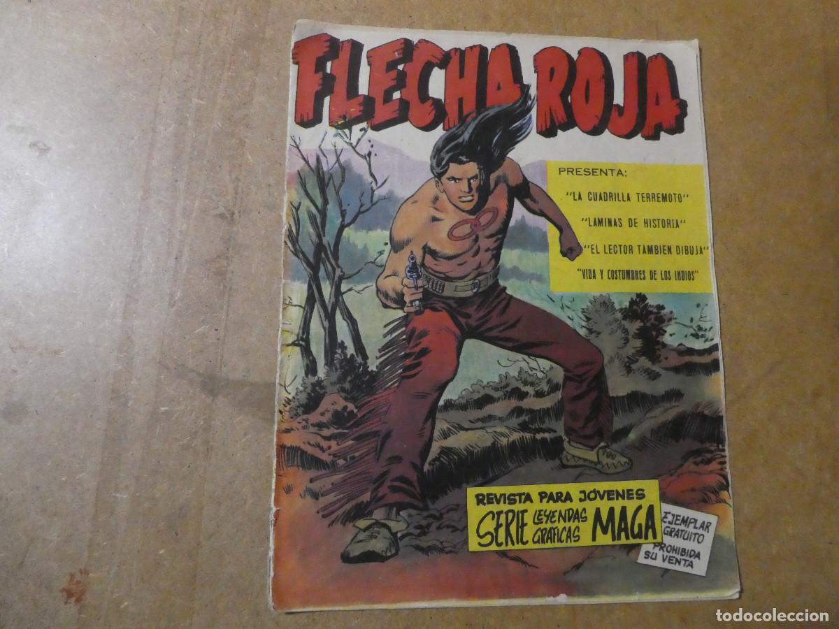 Tebeos: flecha roja n&ordm; 1, original editorial maga - Foto 1