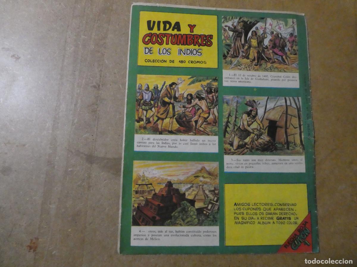 Tebeos: flecha roja n&ordm; 1, original editorial maga - Foto 2