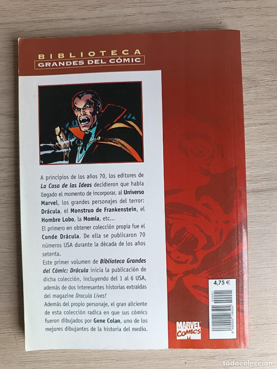 Tebeos: BIBLIOTECA GRANDES DEL COMIC-DR&Aacute;CULA 1-PLANETA - Foto 2