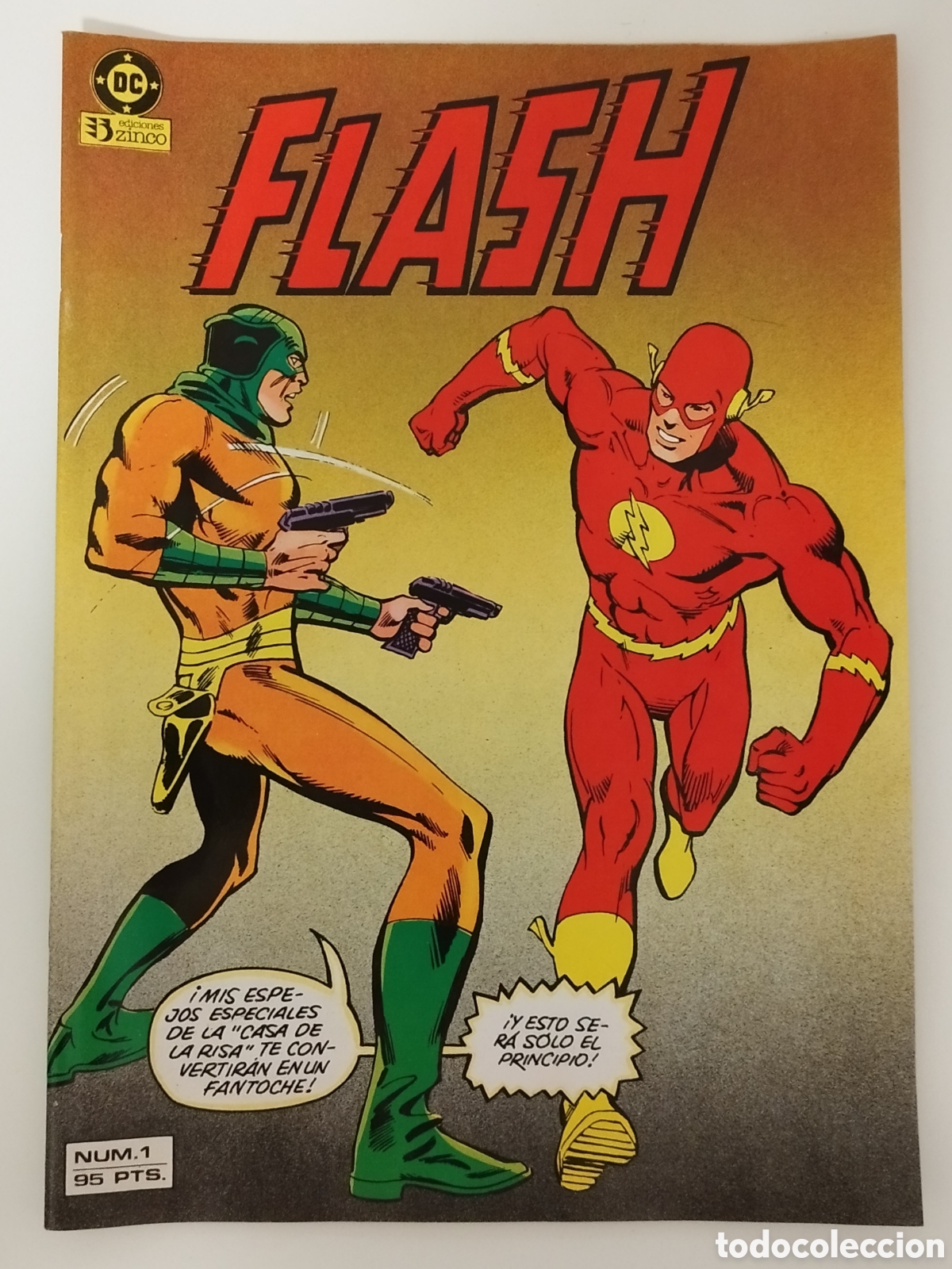 Tebeos: FLASH N&deg;1 / DC / ZINCO / 1984 /
