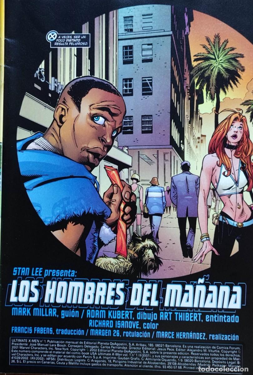 Tebeos: ULTIMATE X-MEN VOL.1 N&ordm; 1 - 2002 C&Oacute;MICS F&Oacute;RUM MARVEL. - Foto 4