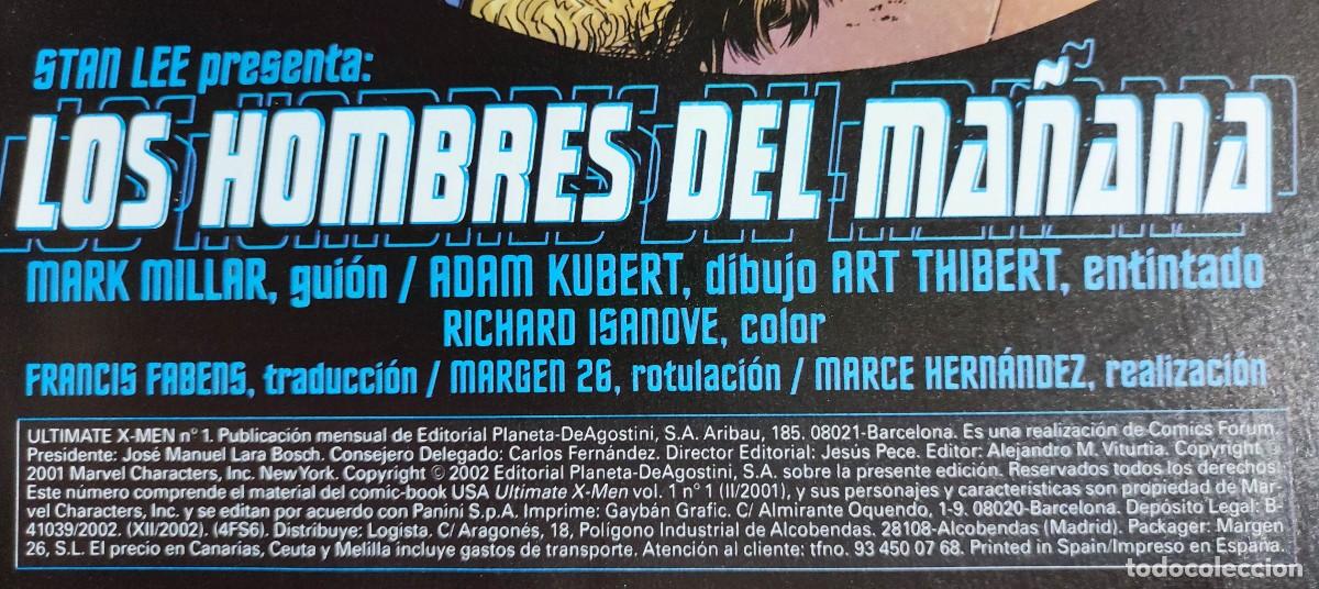 Tebeos: ULTIMATE X-MEN VOL.1 N&ordm; 1 - 2002 C&Oacute;MICS F&Oacute;RUM MARVEL. - Foto 6