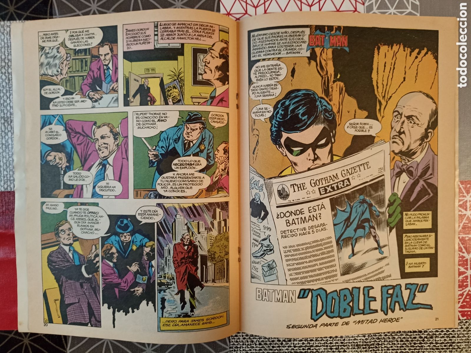 Tebeos: BATMAN VOL.1 N&deg;1 -Ediciones Zinco- - Foto 9