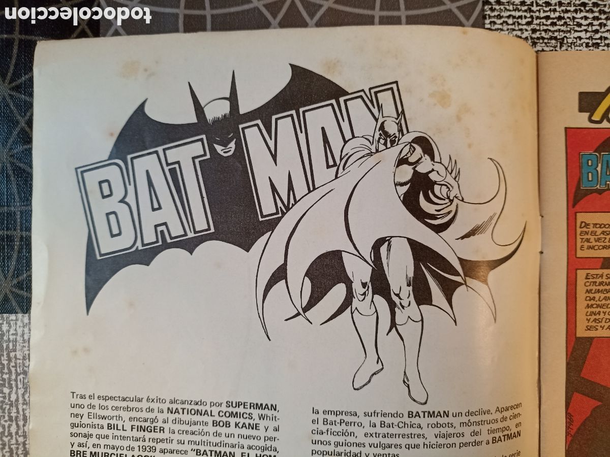 Tebeos: BATMAN VOL.1 N&deg;1 -Ediciones Zinco- - Foto 7