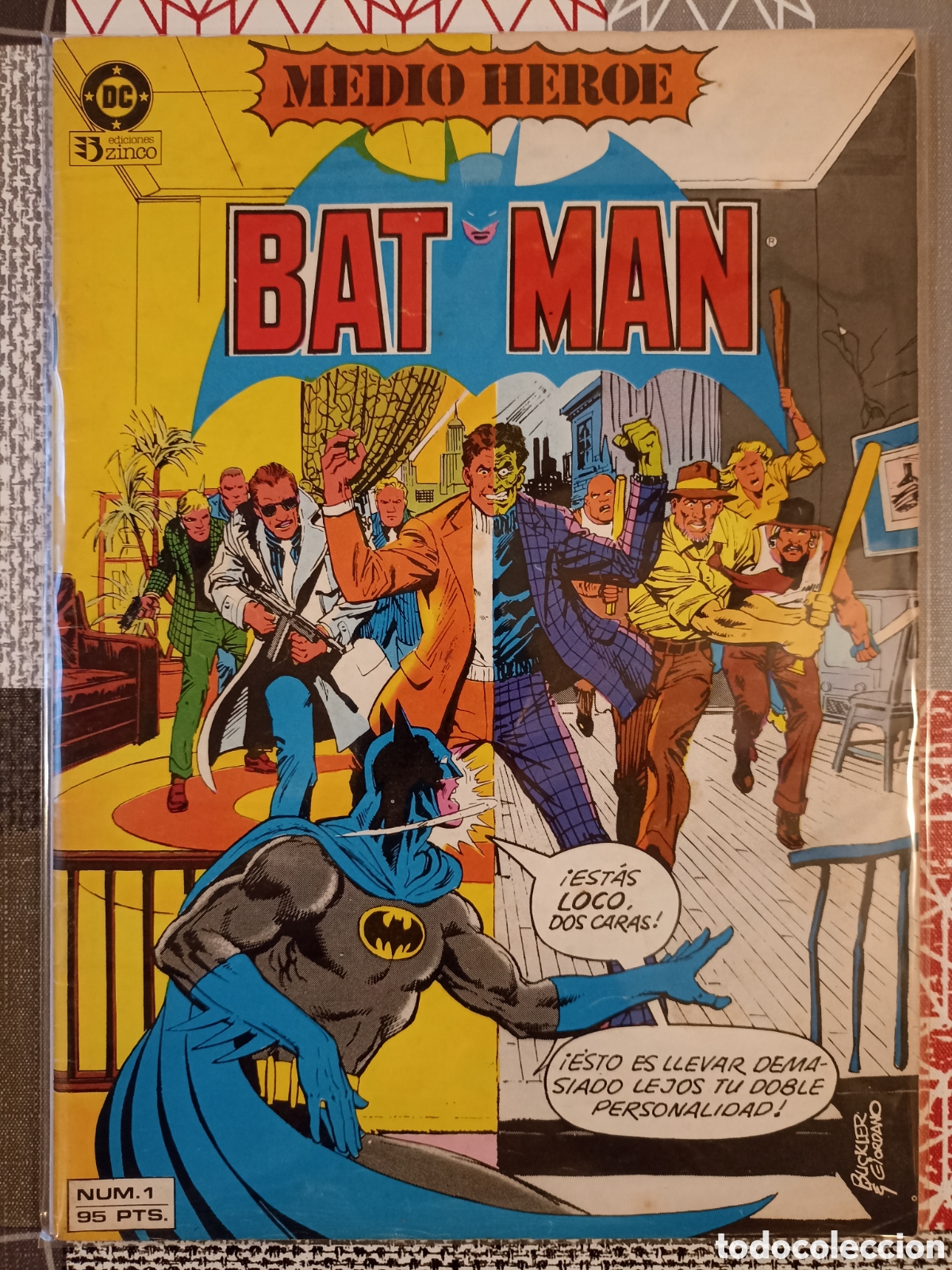 Tebeos: BATMAN VOL.1 N&deg;1 -Ediciones Zinco- - Foto 1