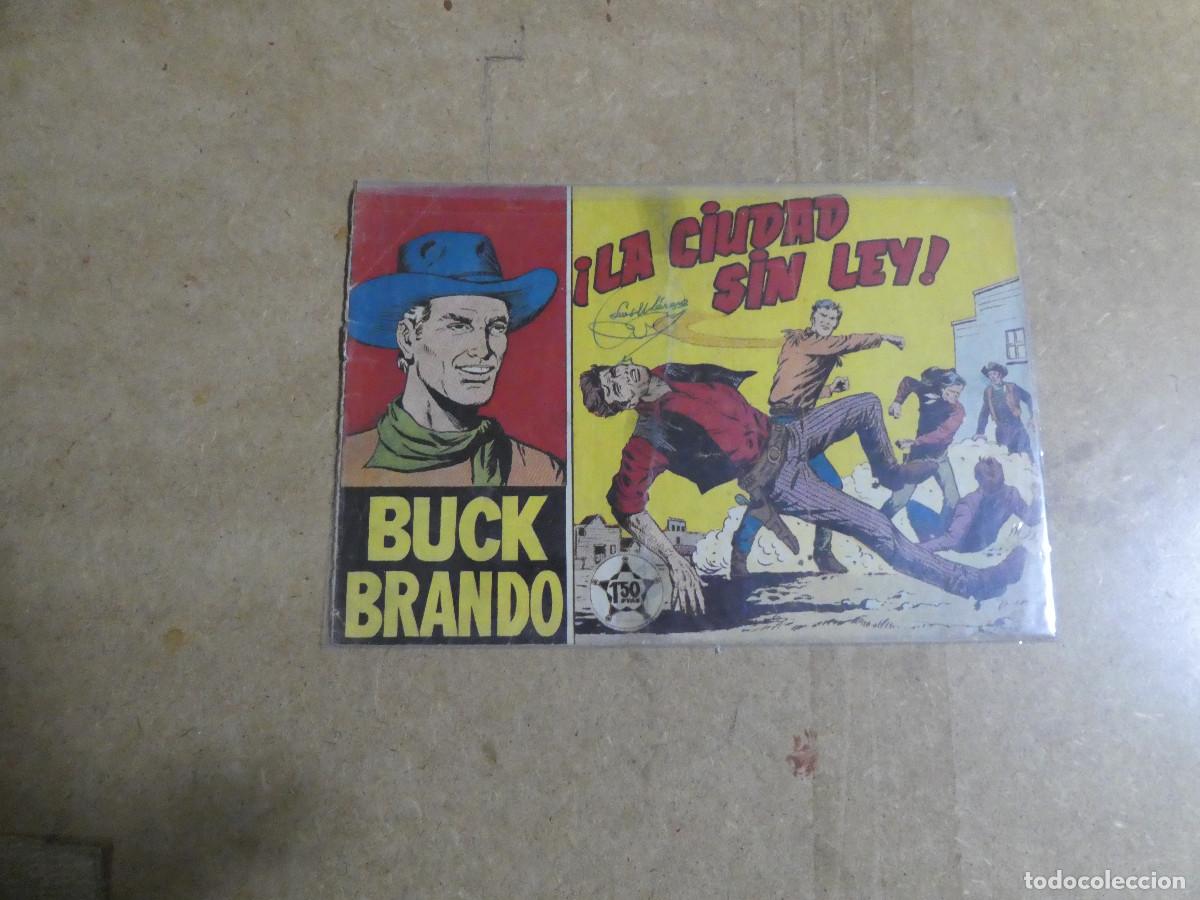 Tebeos: Buck Brando n&ordm; 1, original editorial Mateu - Foto 1