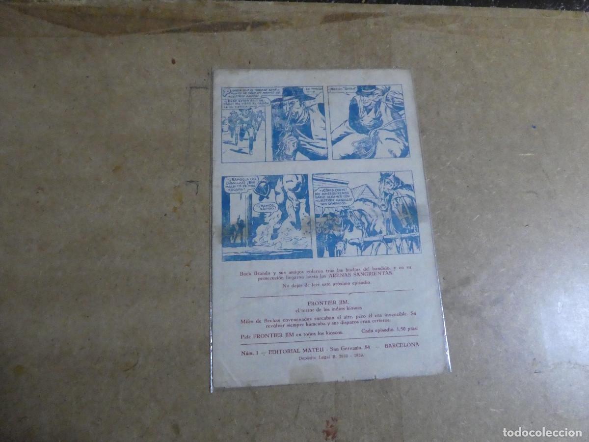 Tebeos: Buck Brando n&ordm; 1, original editorial Mateu - Foto 2
