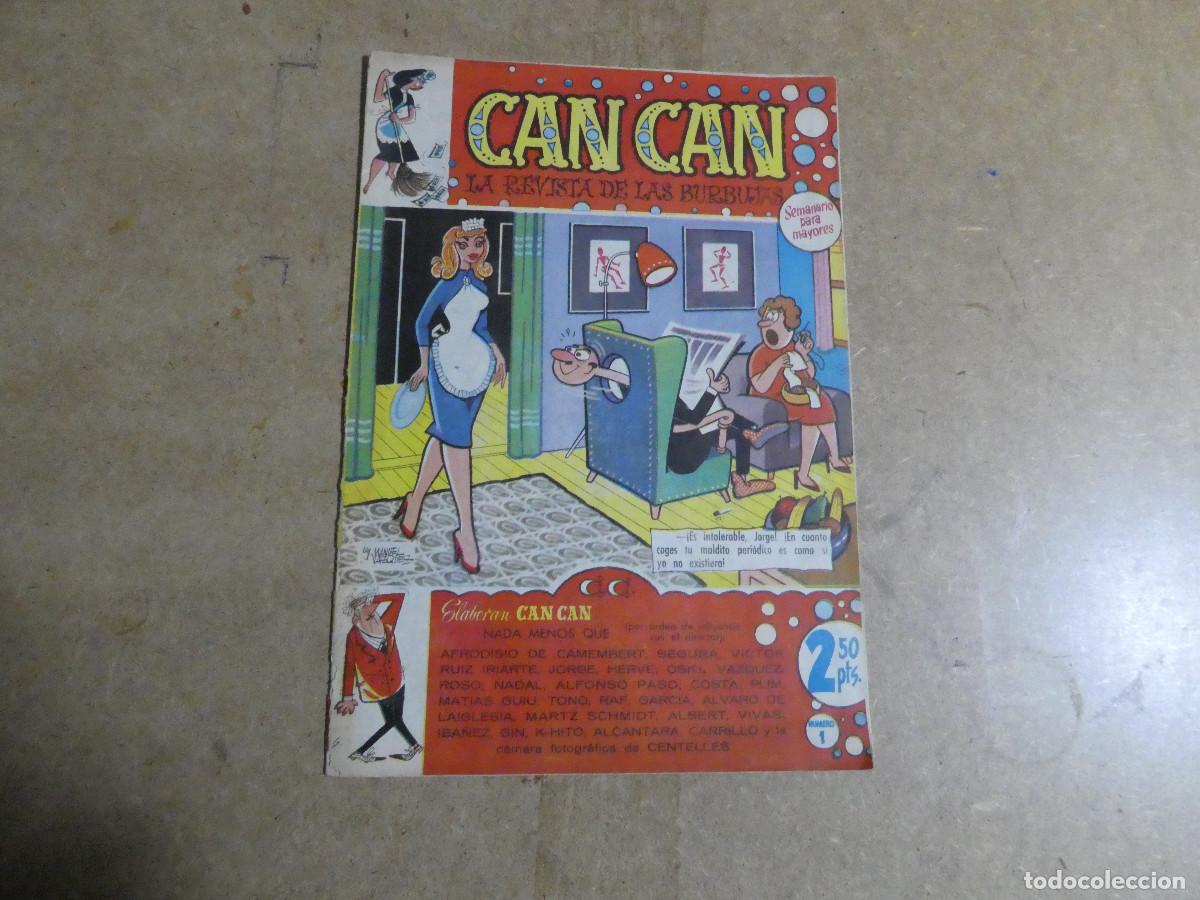 Tebeos: can can n&ordm; 1 de bruguera - Foto 1