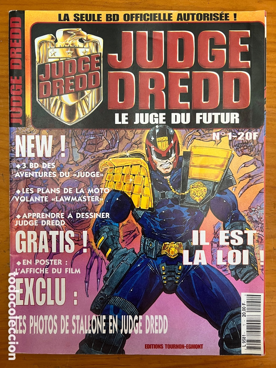 Tebeos: COMIC JUDGE DREDD FRANCES N&ordm;1 - Foto 1