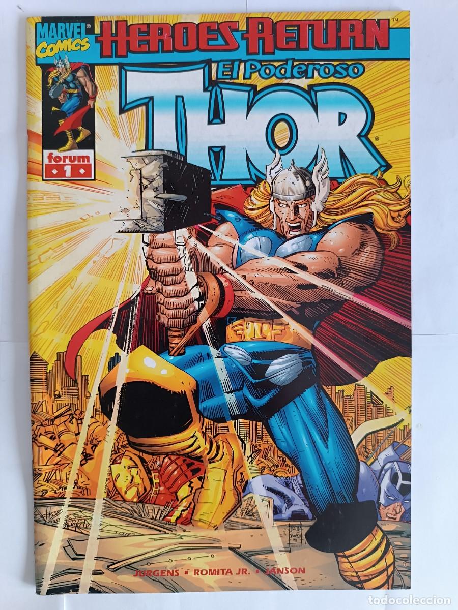 Tebeos: HEROES RETURN EL PODEROSO THOR 1 VOL III - Foto 1