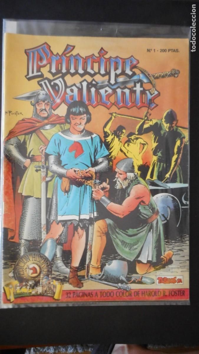 Tebeos: PR&Iacute;NCIPE VALIENTE N&ordm; 1 / C-4 - Foto 1