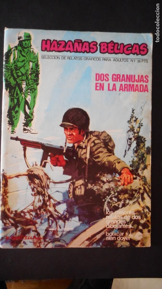 Tebeos: HAZA&Ntilde;AS B&Eacute;LICAS N&ordm; 1 / C-1 - Foto 1