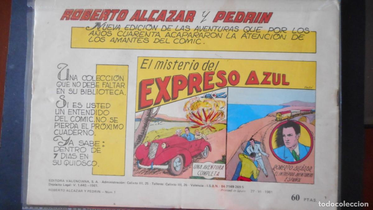 Tebeos: ROBERTO ALC&Aacute;ZAR N&ordm; 1 (REEDICCI&Oacute;N) / C-1 - Foto 2
