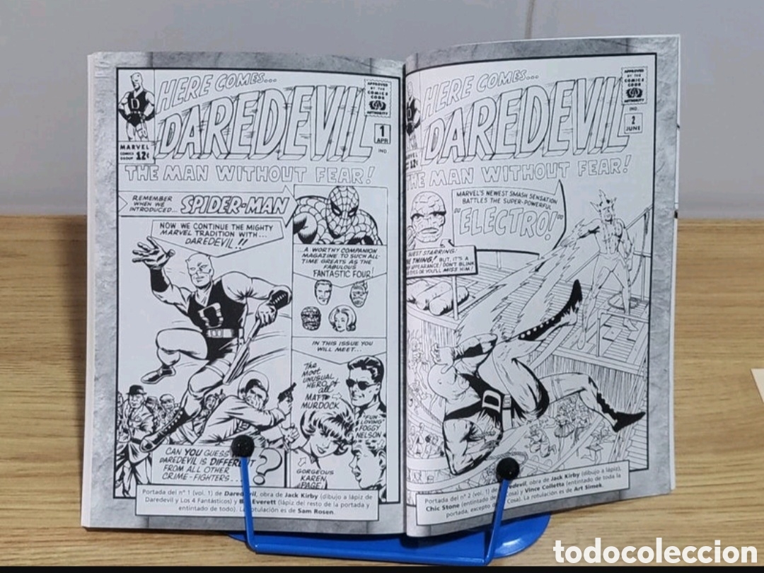 Tebeos: Dos primeros vol&uacute;menes de Daredevil - Foto 6