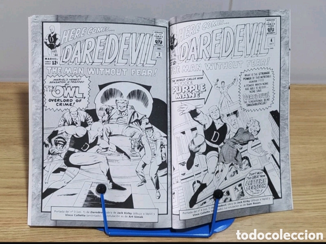 Tebeos: Dos primeros vol&uacute;menes de Daredevil - Foto 7
