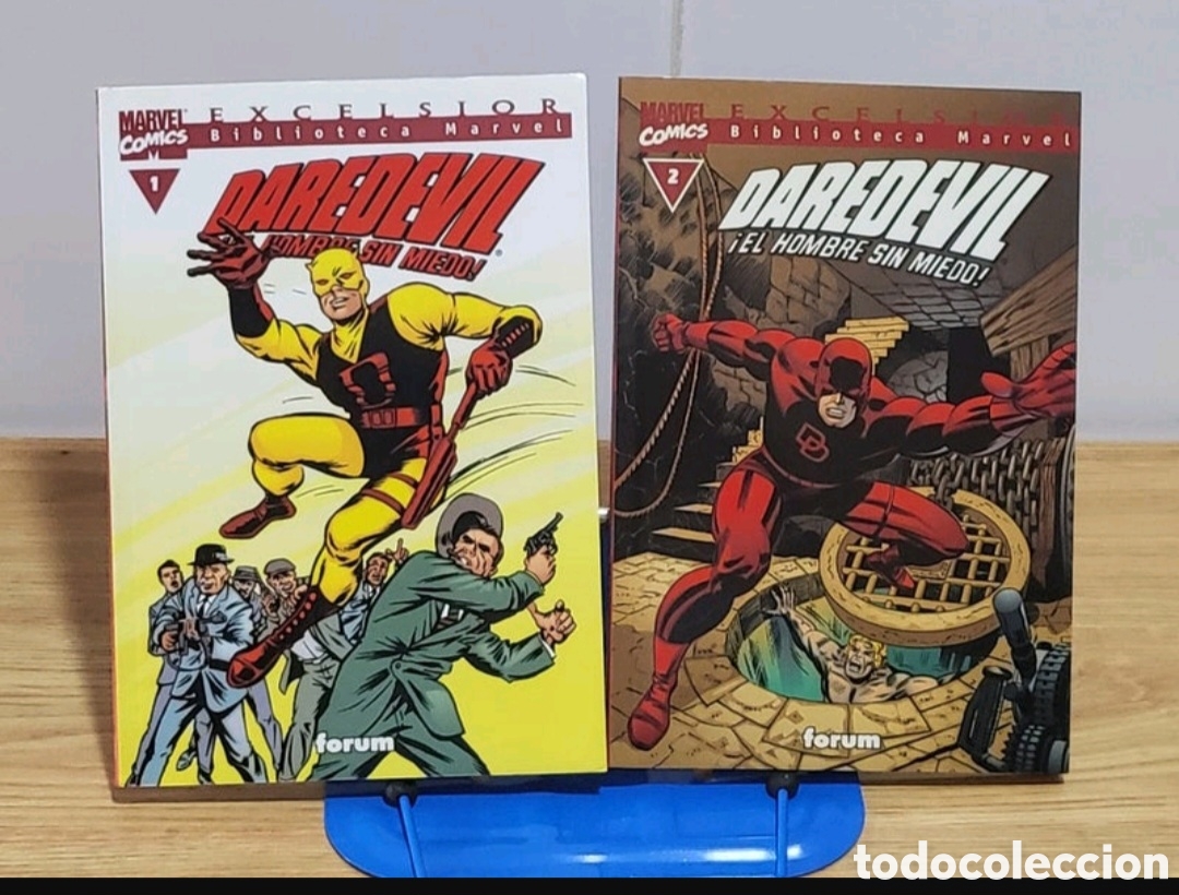 Tebeos: Dos primeros vol&uacute;menes de Daredevil - Foto 1