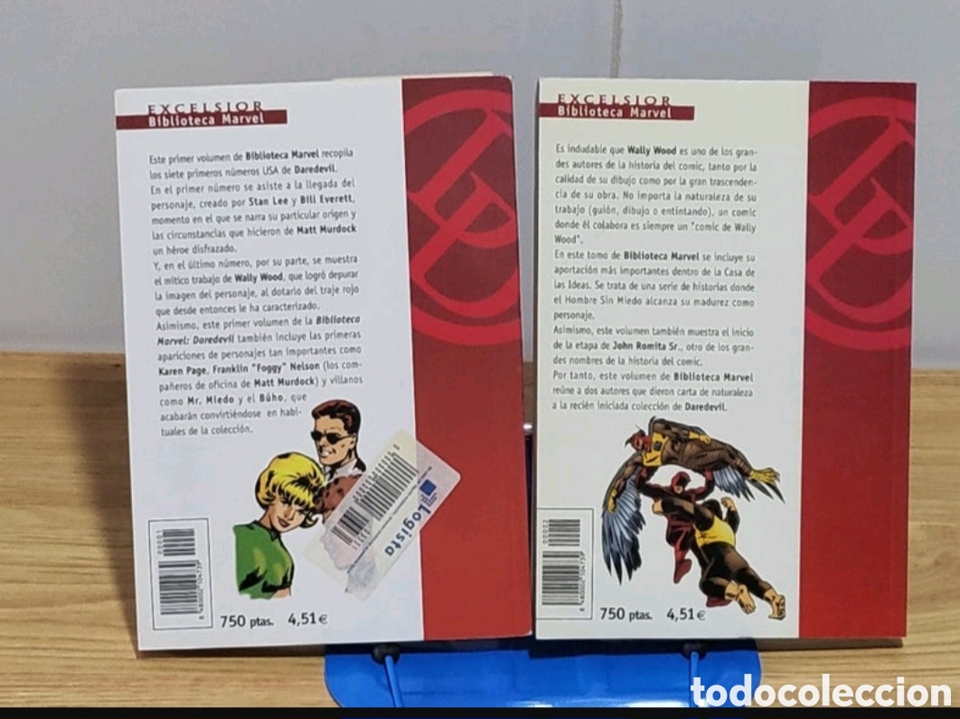 Tebeos: Dos primeros vol&uacute;menes de Daredevil - Foto 2