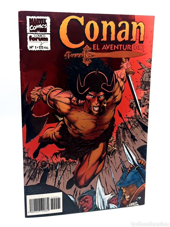 Tebeos: MUY BUEN ESTADO CONAN EL AVENTURERO 1 FORUM COMICS GRAPA - Foto 1