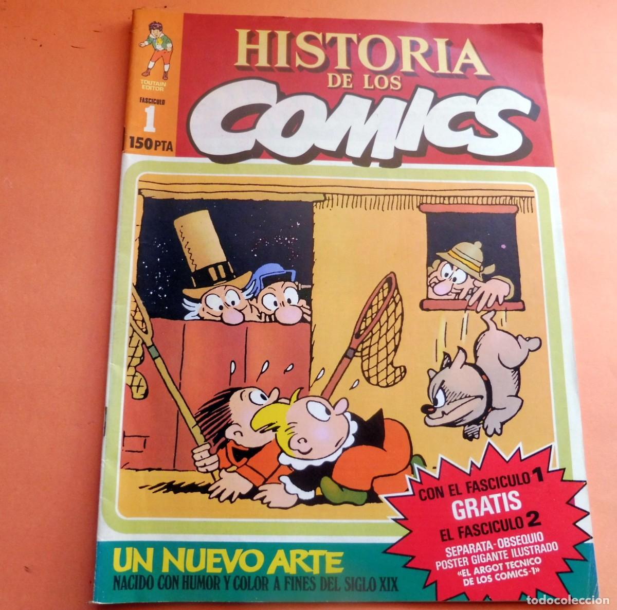 Tebeos: HISTORIA DE LOS COMICS - FASCICULO N&Uacute;M 1 - TOUTAIN EDITOR - Foto 1