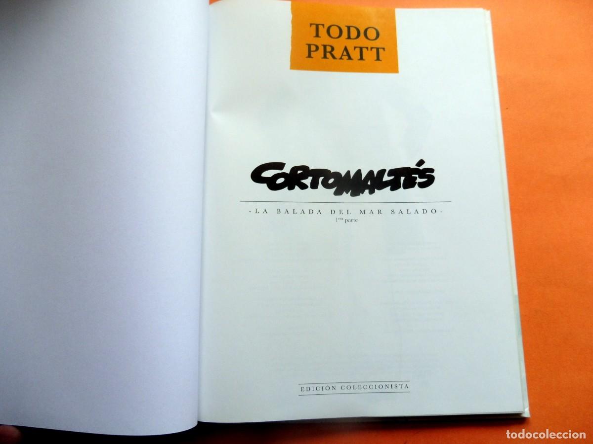 Tebeos: TODO PRATT N&Uacute;M 1 - CORTO MALTES - LA BALADA DEL MAR SALADO 1&ordf; parte - IMPECABLE - Foto 2