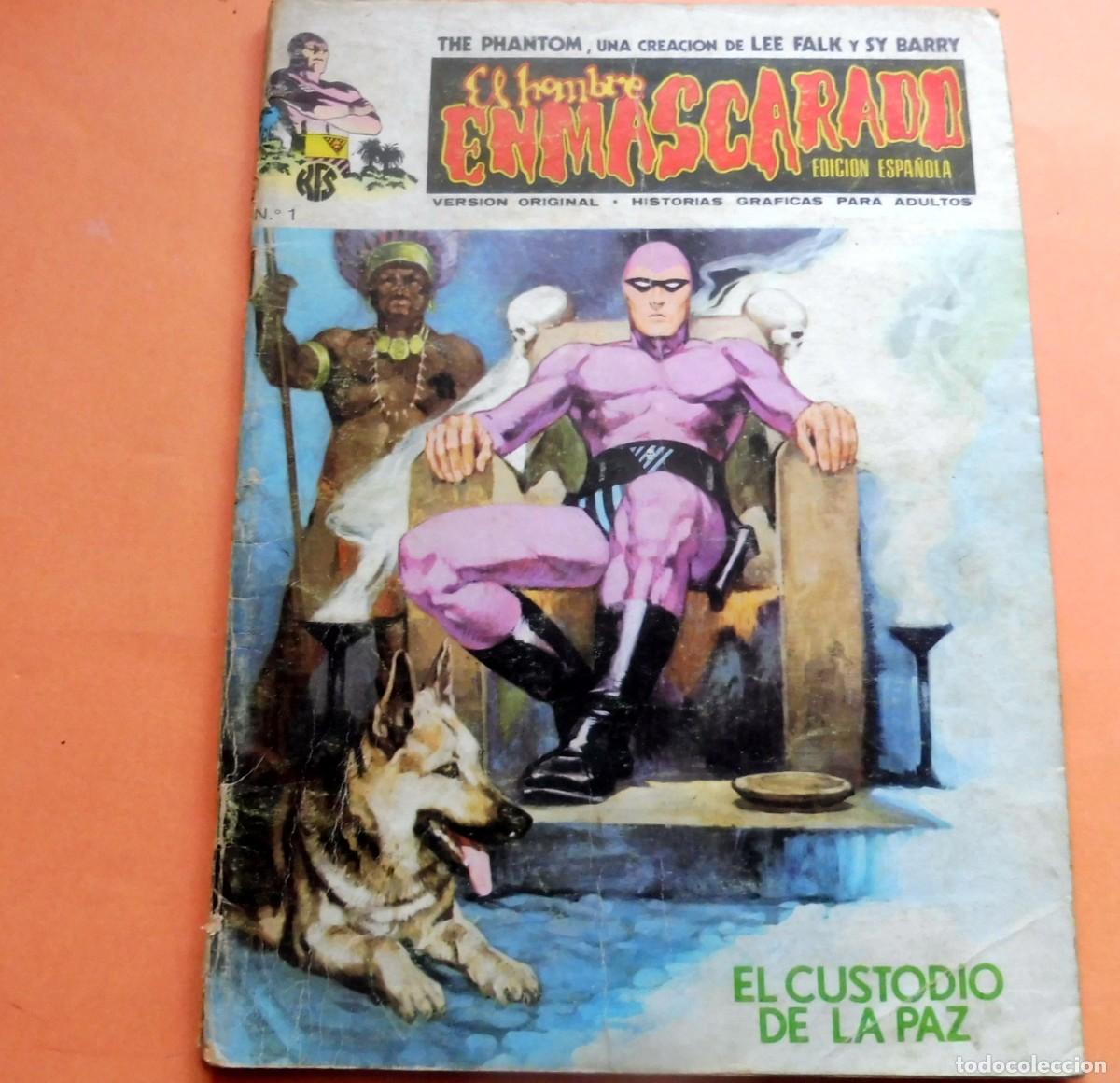 Tebeos: THE PHANTOM N&Uacute;M 1 - EL HOMBRE ENMASCARADO - EL CUSTODIO DE LA PAZ - Foto 1
