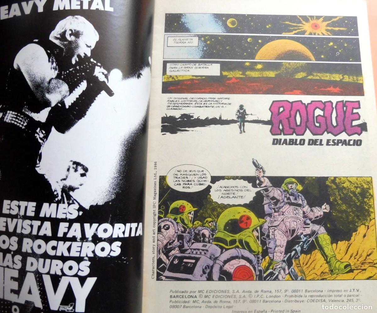 Tebeos: ROGUE - N&Uacute;M 1 - DIABLO DEL ESPACIO - Foto 2