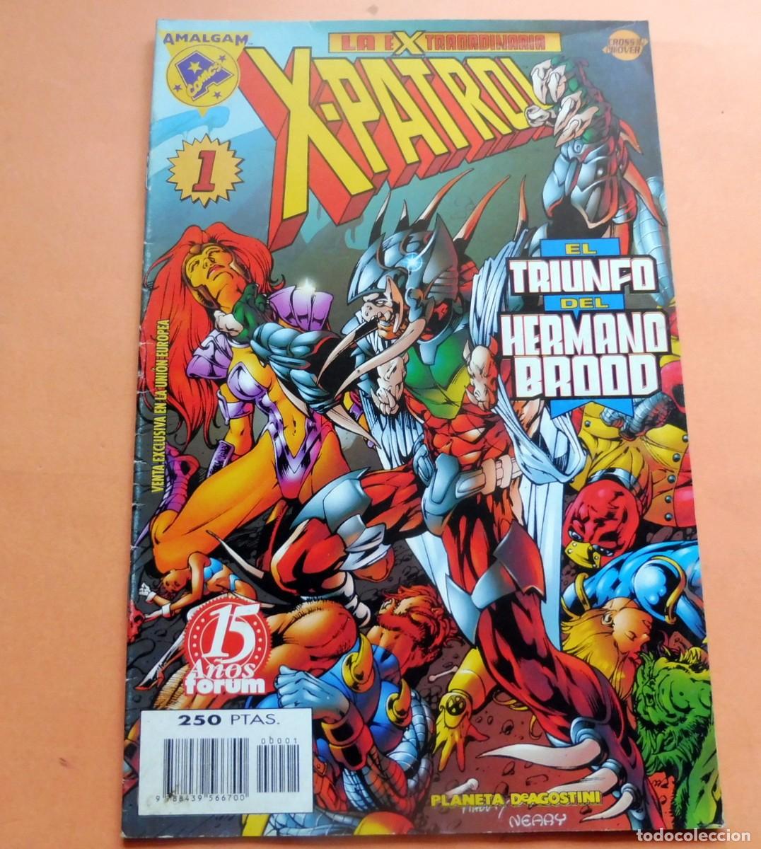 Tebeos: COMICS AMALGAM - X-PATROL N&Uacute;M 1 - EL TRIUMFO DEL HERMANO BROOD - Foto 1
