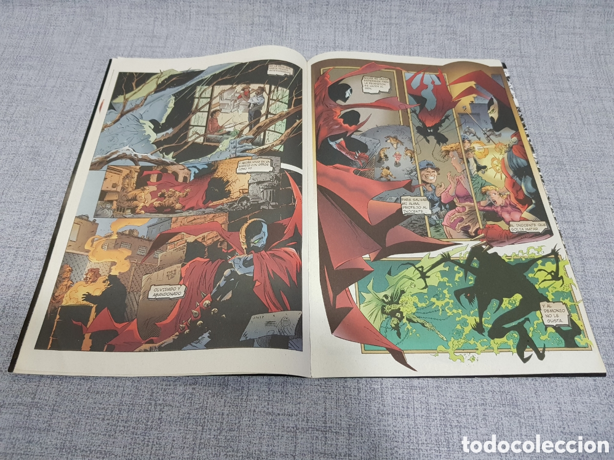 Tebeos: RARO. CUADERNO DE COMIC REF 10101 SPAWN TODD MCFARLANE 1994 ED ESPA&Ntilde;OL JUGUETES RIMA - Foto 23