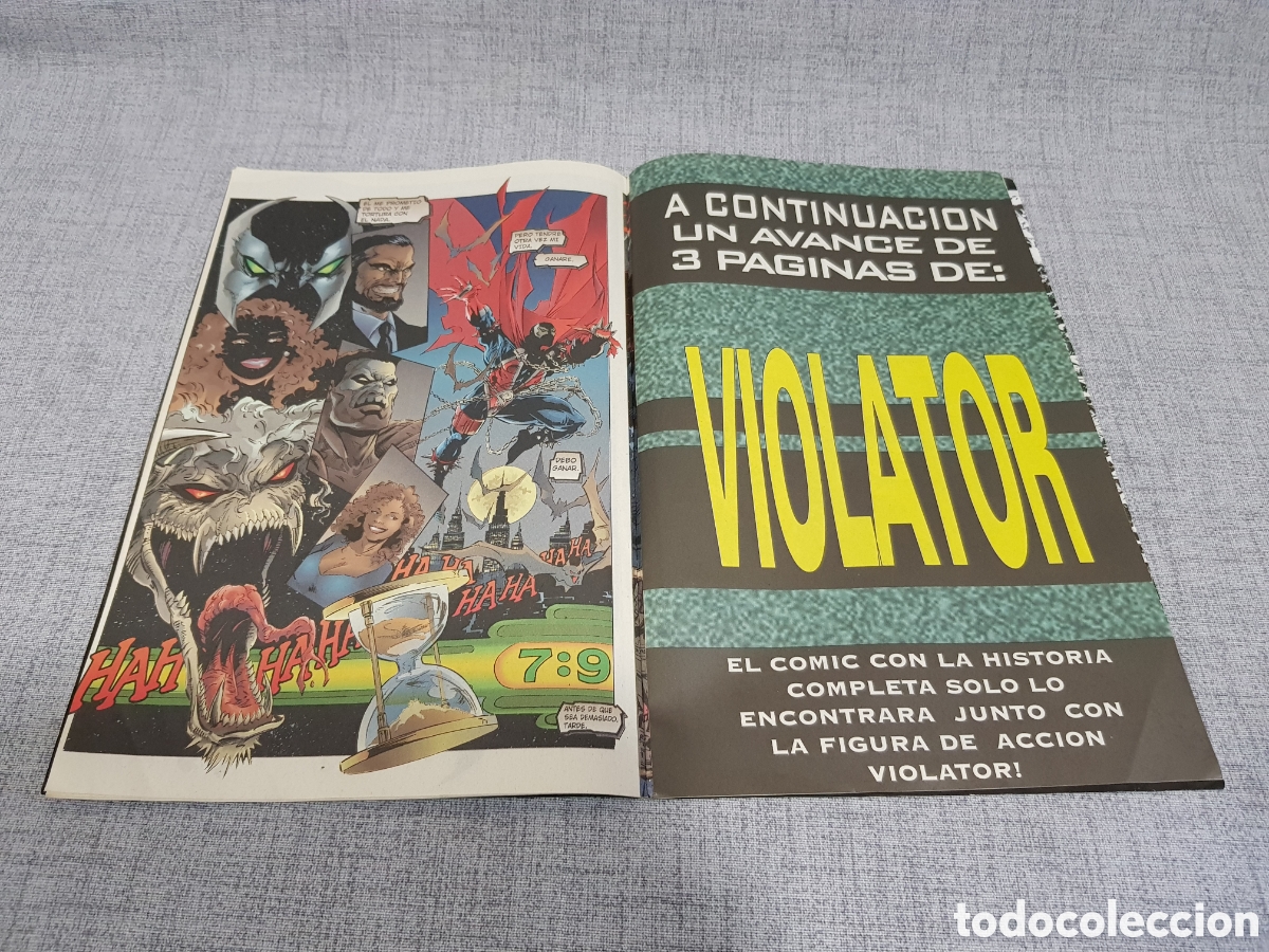 Tebeos: RARO. CUADERNO DE COMIC REF 10101 SPAWN TODD MCFARLANE 1994 ED ESPA&Ntilde;OL JUGUETES RIMA - Foto 24
