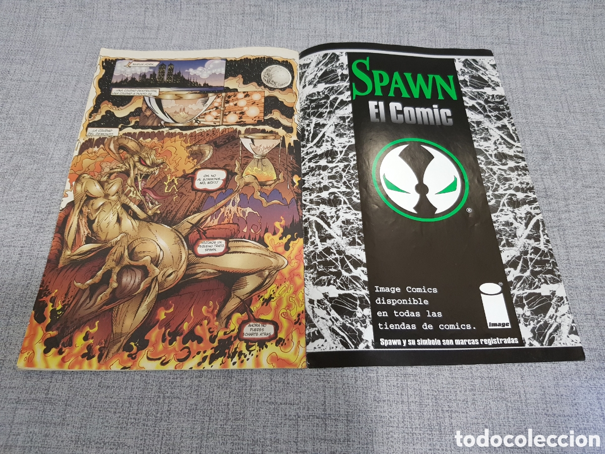 Tebeos: RARO. CUADERNO DE COMIC REF 10101 SPAWN TODD MCFARLANE 1994 ED ESPA&Ntilde;OL JUGUETES RIMA - Foto 26