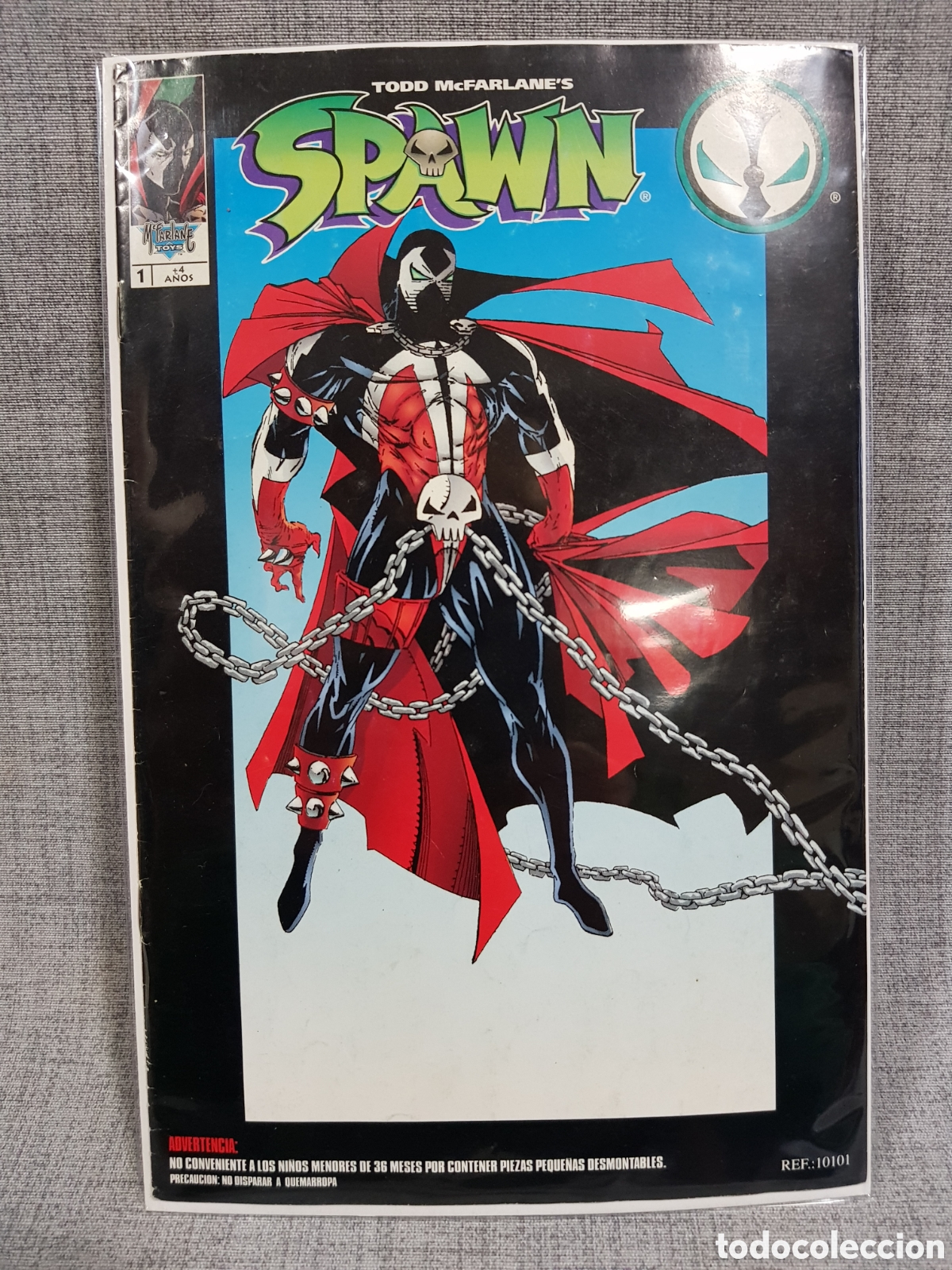 Tebeos: RARO. CUADERNO DE COMIC REF 10101 SPAWN TODD MCFARLANE 1994 ED ESPA&Ntilde;OL JUGUETES RIMA - Foto 27