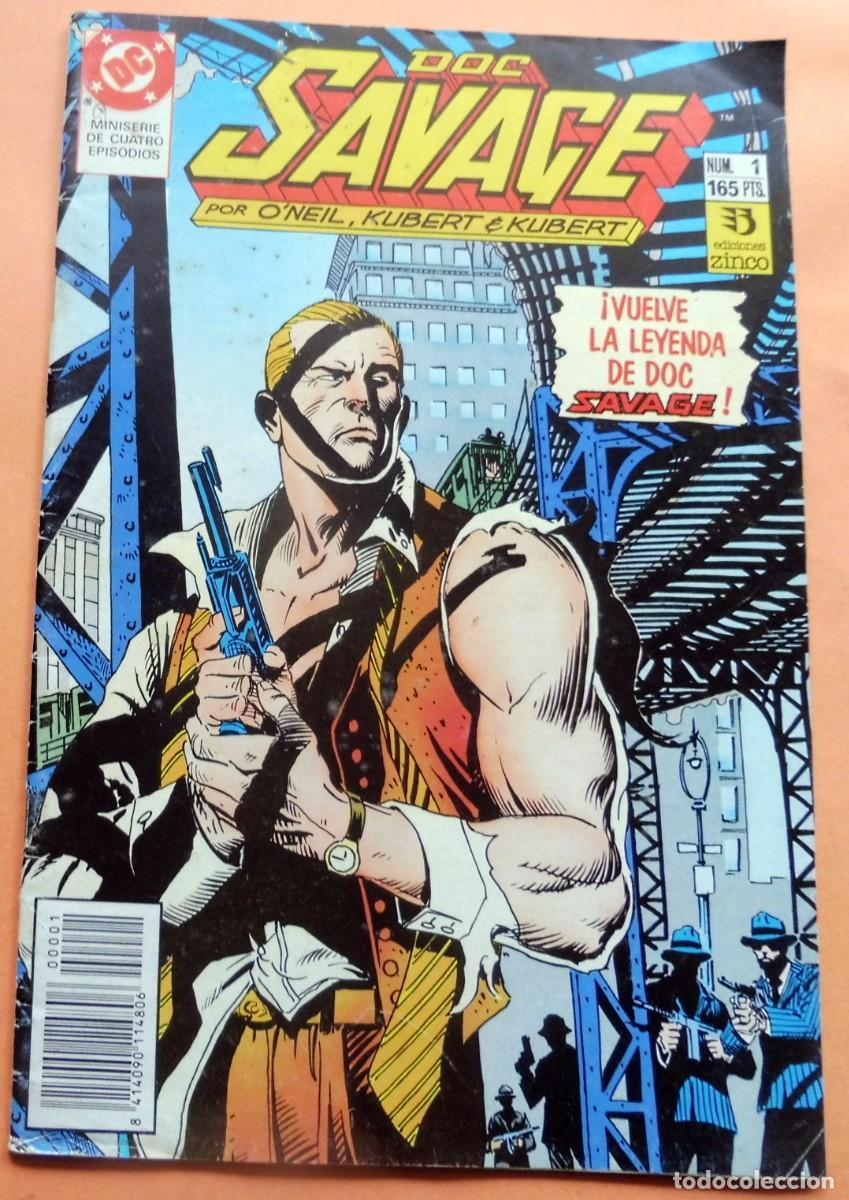 Tebeos: DOC SAVAGE N&ordm; 1 - DC - EDICIONES ZINCO - Foto 1