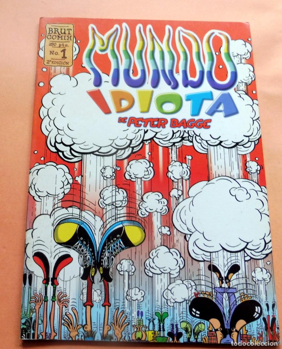 Tebeos: BRUT COMIK N&ordm; 1 - MUNDO IDIOTA DE PETER BAGGE - - Foto 1