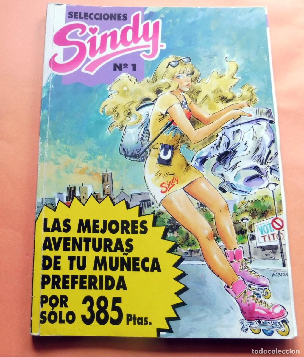 Tebeos: SELECCIONES SINDY N&ordm; 1 - CON 4 POSTERS - EDICIONES B - N&uacute;meros 1 al 4 - Foto 1