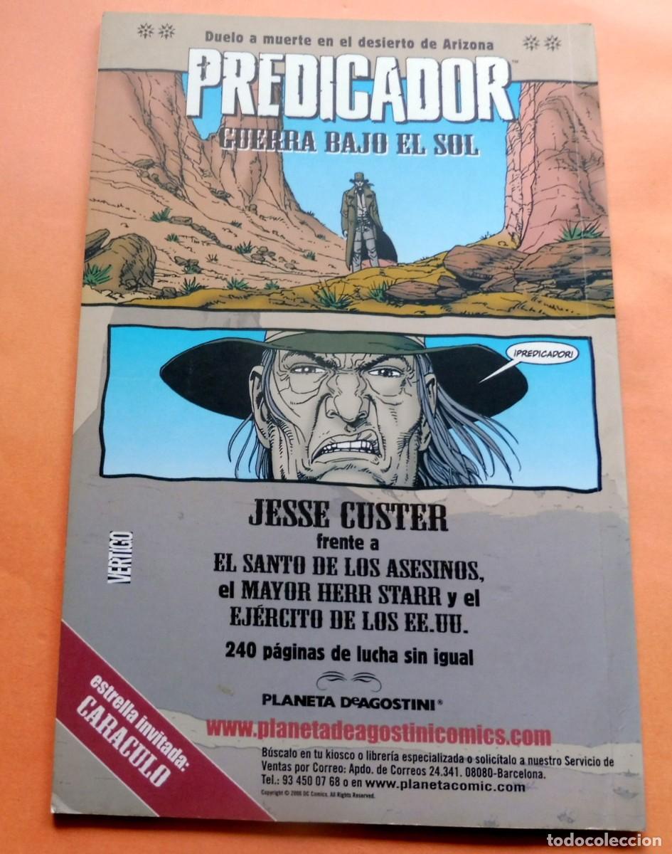 Tebeos: PREDICADOR N&Uacute;M 1 - COMIC VERTIGO - GARTH ENNIS - STEVE DILLON - PLANETA - IMPECABLE - Foto 2