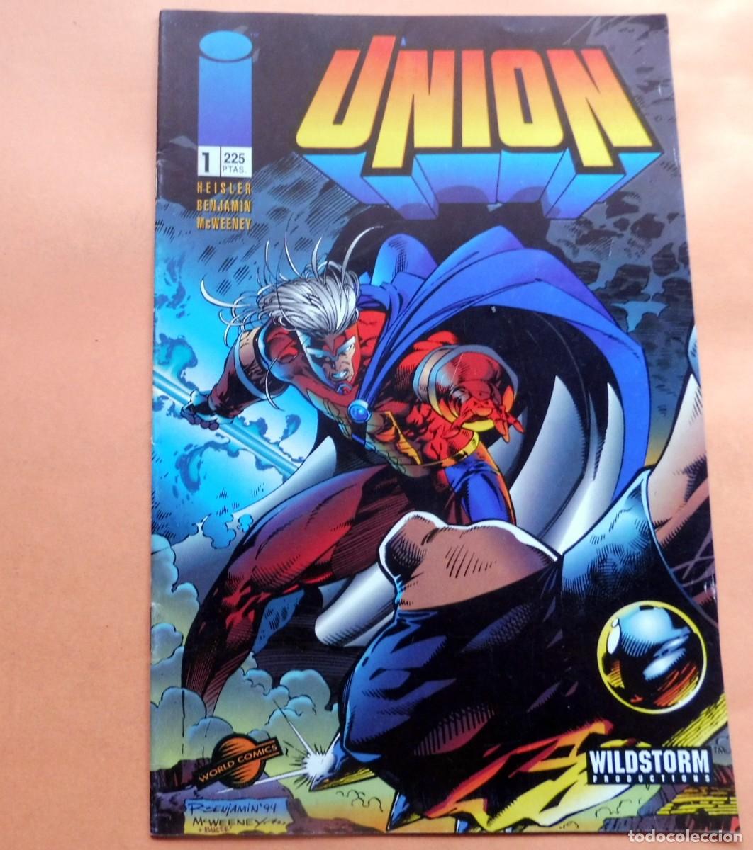 Tebeos: UNION N&ordm; 1 - WORLD COMICS - WILDSTORM PRODUCTIONS - IMPECABLE - Foto 1