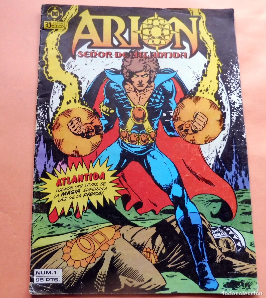 Tebeos: ARION N&ordm; 1 - SE&Ntilde;OR DE ATLANTIDA - EDICIONES ZINCO - Foto 1