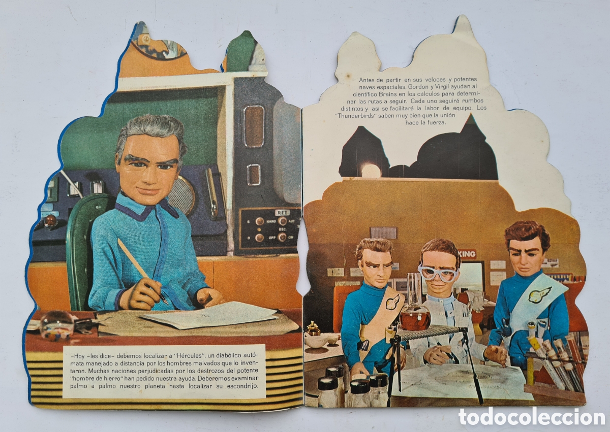 Tebeos: Cuento Troquelado Thunderbird n&uacute;m. 1 - Editorial Vilcar 1967 - Foto 8