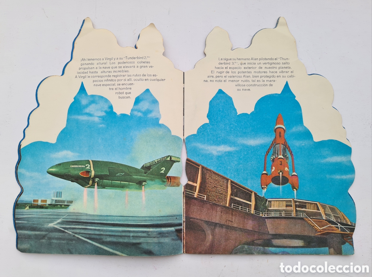 Tebeos: Cuento Troquelado Thunderbird n&uacute;m. 1 - Editorial Vilcar 1967 - Foto 10