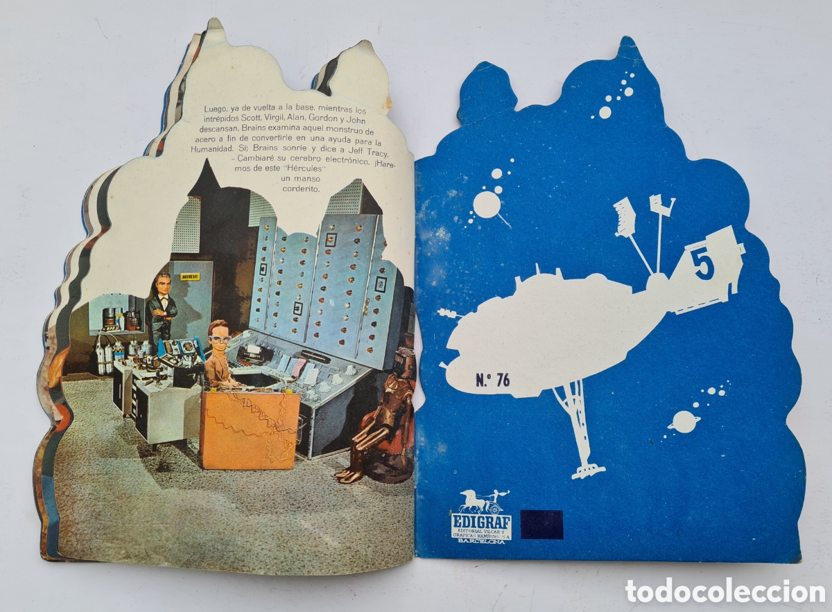 Tebeos: Cuento Troquelado Thunderbird n&uacute;m. 1 - Editorial Vilcar 1967 - Foto 15