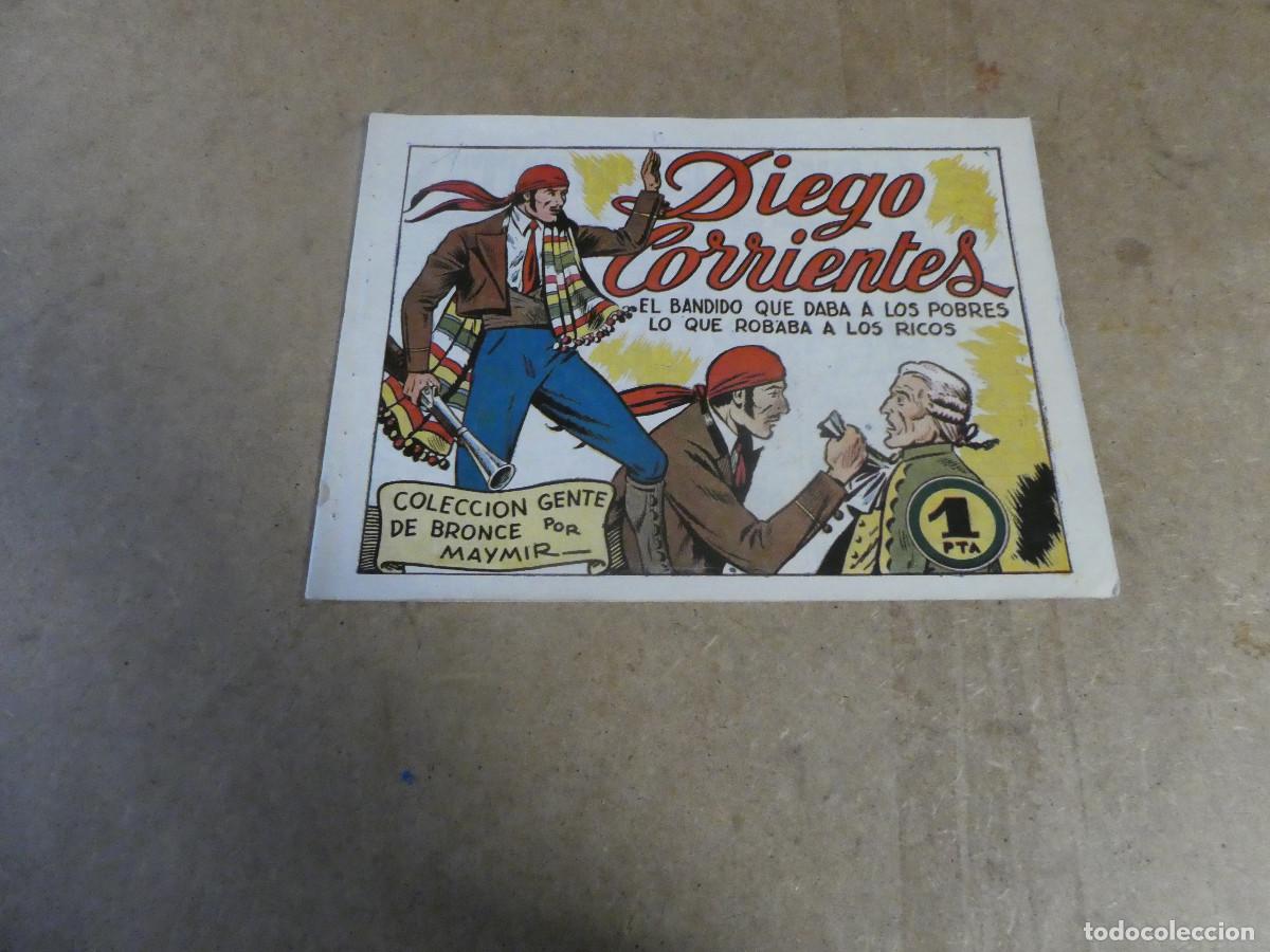 Tebeos: Diego Corrientes N&ordm; 1, original editorial ameller - Foto 1