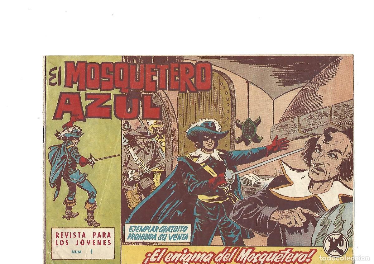 Tebeos: MOSQUETERO AZUL N&ordm; 1 - Foto 1