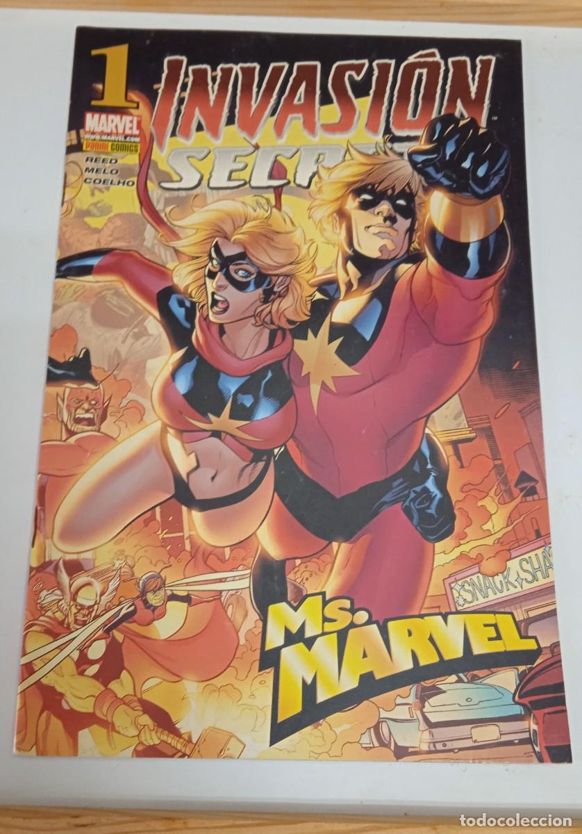 Tebeos: INVASION SECRETA Ms MARVEL N&uacute;mero 1 - Foto 1