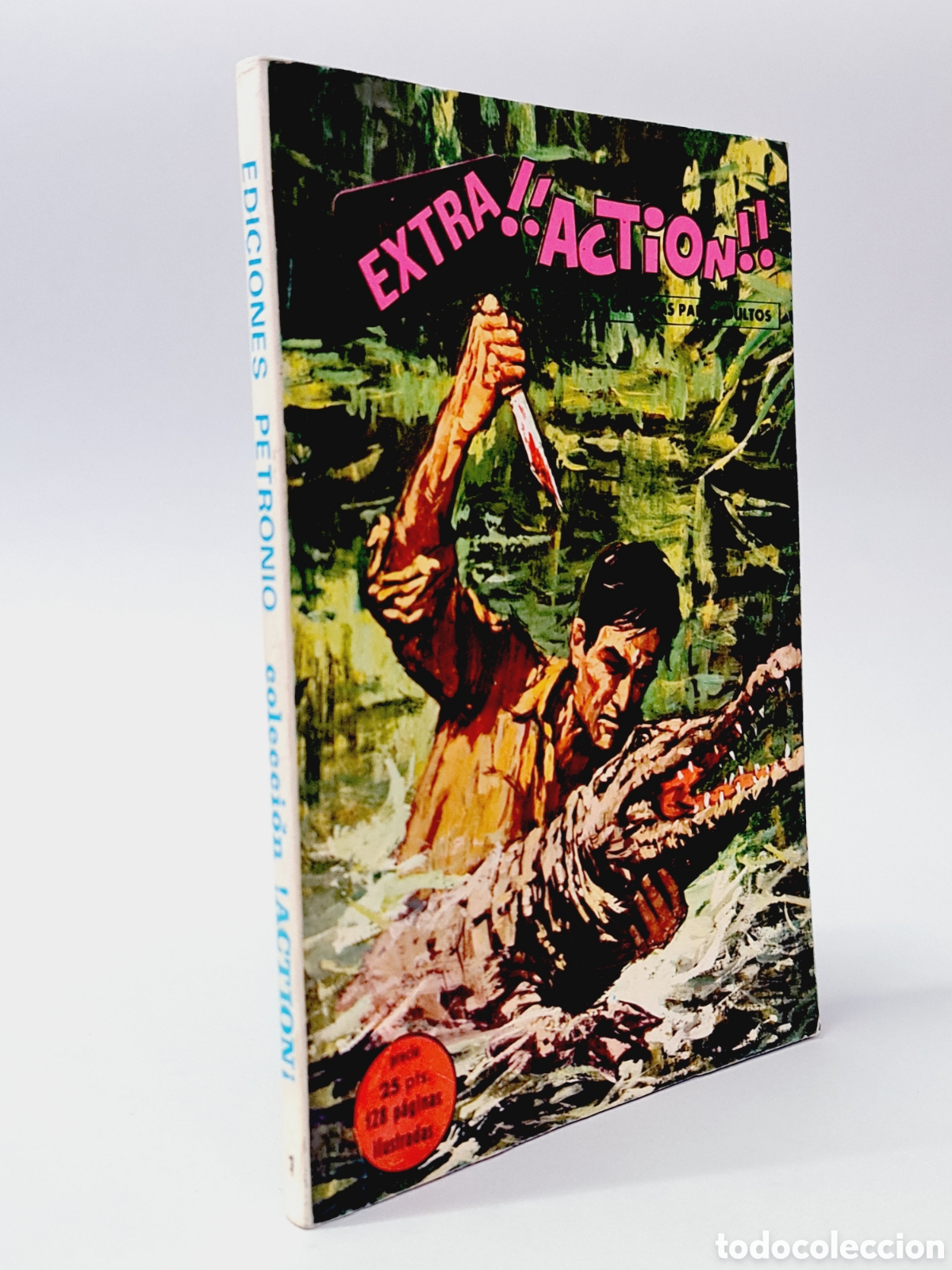 Tebeos: CASI EXCELENTE ESTADO COLECCI&Oacute;N ACTION 1 EDICIONES PETRONIO EXTRA - Foto 1