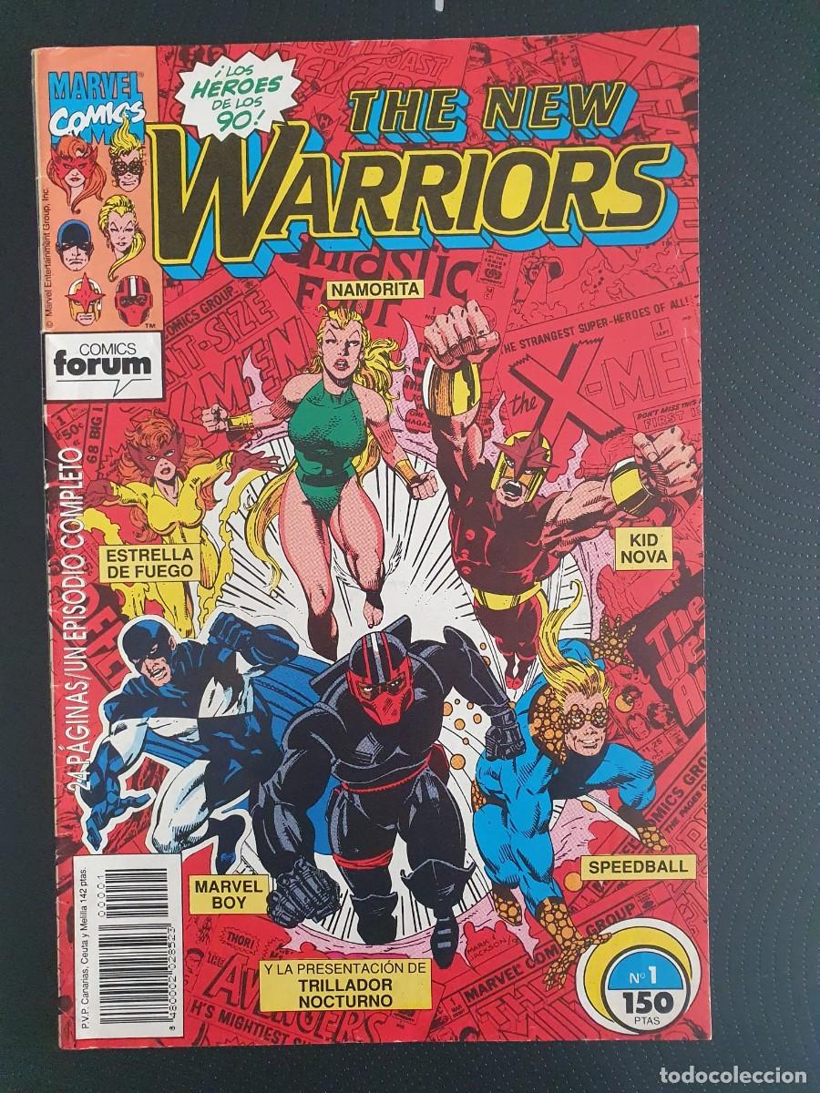 Tebeos: THE NEW WARRIORS N&ordm; 1 COMICS FORUM A&Ntilde;O 1991 - Foto 1